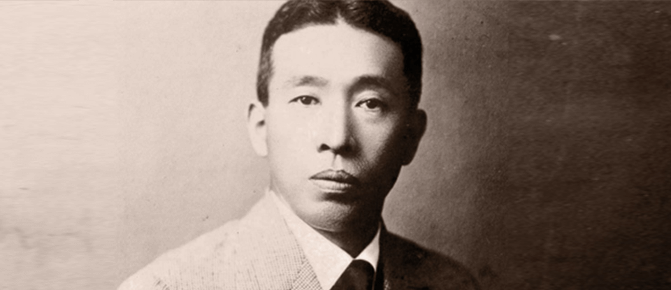 Shinjiro Torii, the founder of Suntory